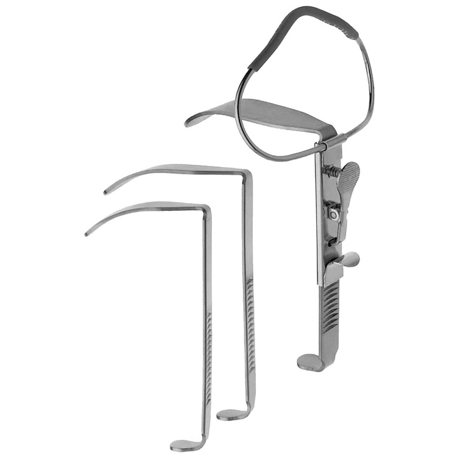 Mcivor Mouth Gag, 5 3/4" (14.6 Cm), Complete Set Includes Frame, Guard & 3 Blades (#145-5111, #145-5112, #145-5113)